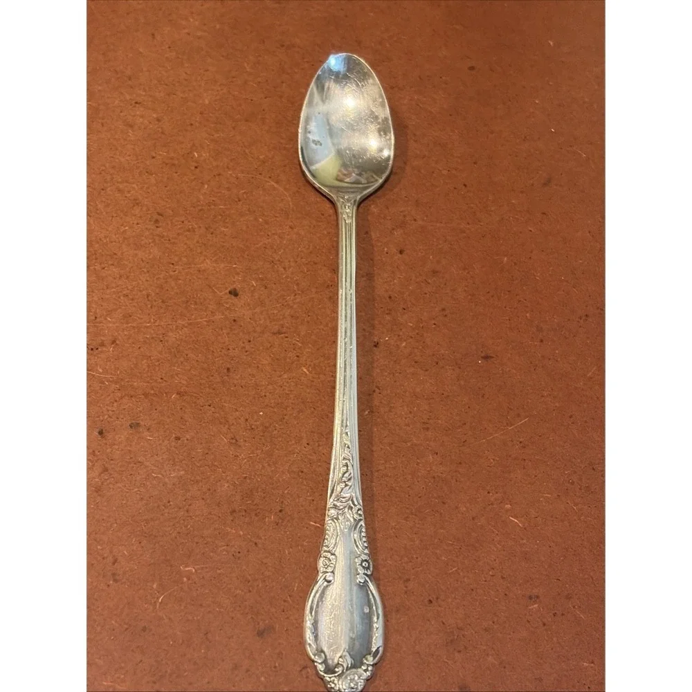 Oneida Enchantment-Londontown Silverplate Floral Scroll Infant Feeding Spoon